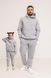 Спортивний костюм  Good "Батько дитина" начос сірий меланж Family 01238181 фото 2