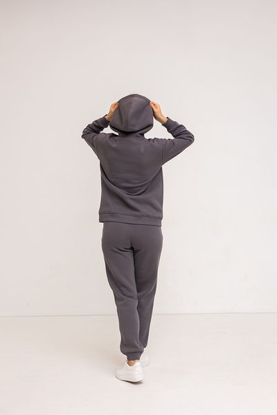 Женский спортивный костюм Good начес темно-серый Family 01235416 фото