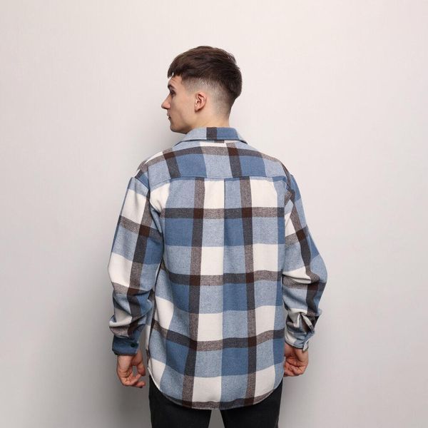 Сорочка Pobedov Tartan Синьо-чорний SRru3163nabl фото