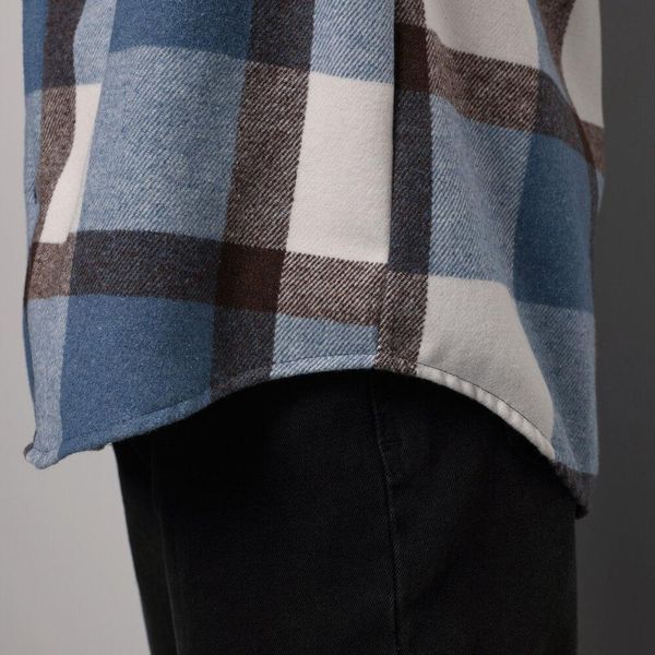 Сорочка Pobedov Tartan Синьо-чорний SRru3163nabl фото