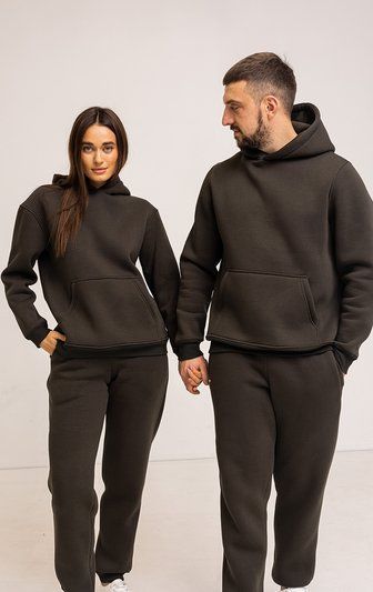 Спортивний костюм  Good "Він вона" начос хакі Family 01238175 фото
