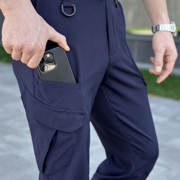 Брюки-карго Pobedov Tactical Soft Темно-синий PNcr2386db фото