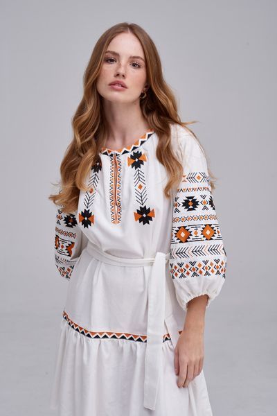 Сукня з орнаментом MEREZHKA "Даніела" M/L plj805ml фото
