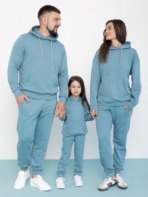 Сімейний костюм "Family look" (штани+худі) "Мама+тато+дитина" петля наві 01243134 фото