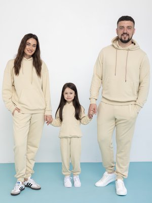 Сімейний костюм "Family look" (штани+худі) "Мама+тато+дитина" петля тофу 01243138 фото