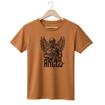 Футболка чоловіча "Angel" (чорний, олива, койот) 02557620-18 фото