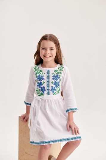 Вишита сукня для дівчинки MEREZHKA " Мар'яна" 152 ksd471152 фото