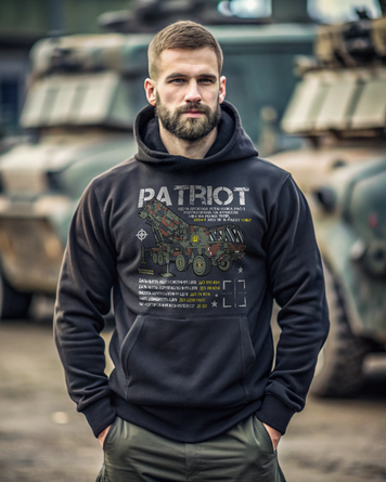 Худі чоловіче PATRIOT (чорний, олива, койот) 02557658-36 фото