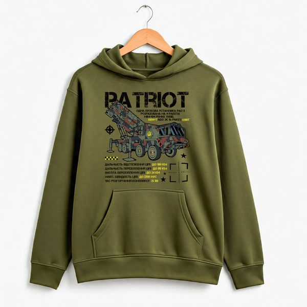 Худі чоловіче PATRIOT (чорний, олива, койот) 02557658-1 фото