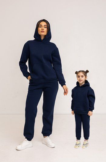 Спортивний костюм  Good "Мати дитина" начос темно-синій Family 01238203 фото