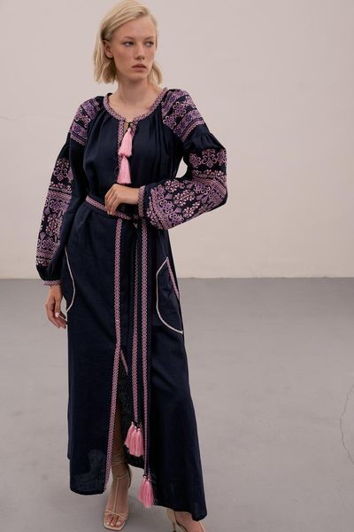 Жіноче вишите плаття "Злата" 2XL plj0686xxl фото