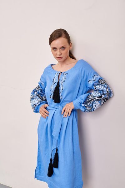 Сукня в українському стилі MEREZHKA "Петраківка" XL-XXL plj907xlxxl фото