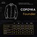 Сорочка Pobedov Founder Чорний SRru2931ba фото 8