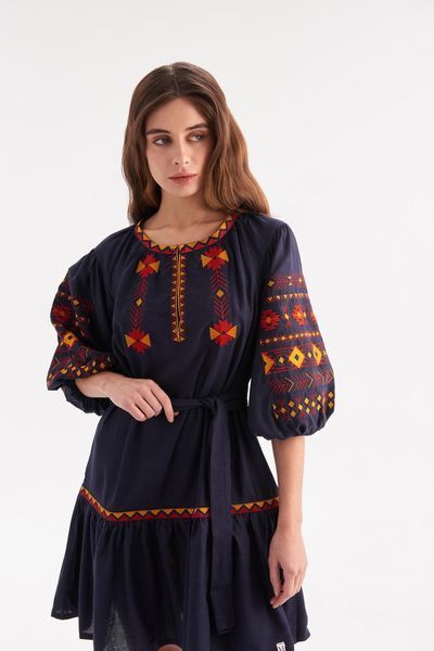 Сукня з орнаментом MEREZHKA "Даніела" XL/2XL plj807xlxxl фото
