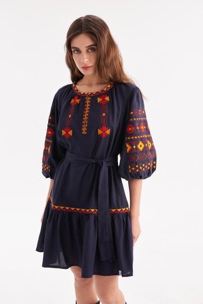 Сукня з орнаментом MEREZHKA "Даніела" XL/2XL plj807xlxxl фото