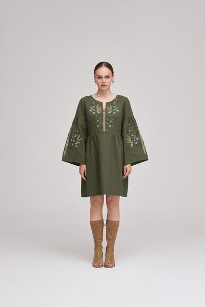 Плаття з вишивкою MEREZHKA "Колосся" XL/2XL plj798xlxxl фото