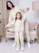 Парный костюм "Family look" (штаны+свитшот) "Мама+ребенок" петля тофу 01242965 фото 1