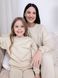 Парный костюм "Family look" (штаны+свитшот) "Мама+ребенок" петля тофу 01242965 фото 3