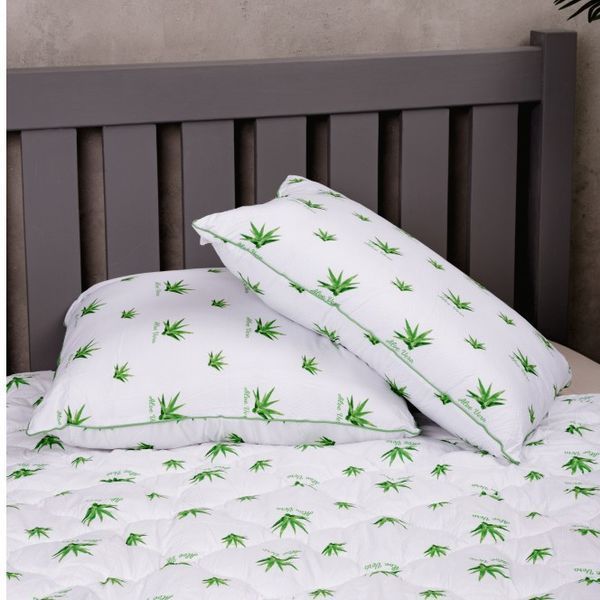 Подушка "ARDA" вискоза с холлофайбером 50х70 см Aloe Vera 01254149 фото