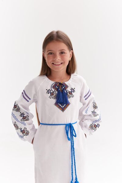 Сукня для дівчинки з орнаментом MEREZHKA "Доля" 158 см ksd629158 фото