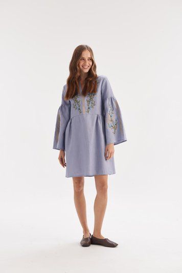Плаття з вишивкою MEREZHKA "Колосся" XL/2XL plj797xlxxl фото