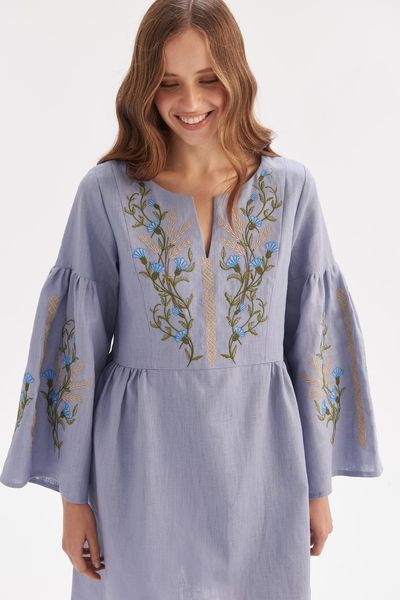 Плаття з вишивкою MEREZHKA "Колосся" XL/2XL plj797xlxxl фото