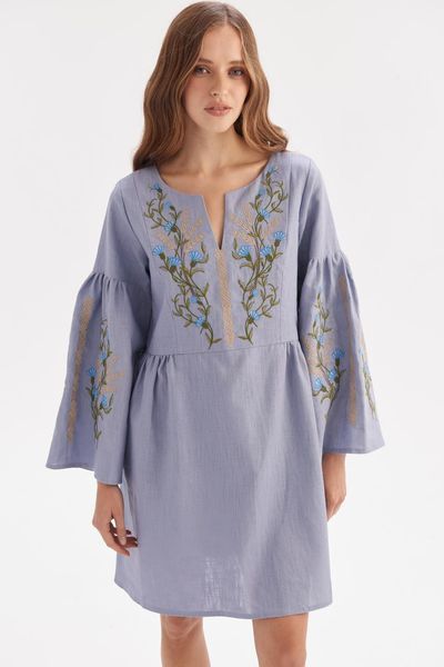 Плаття з вишивкою MEREZHKA "Колосся" XL/2XL plj797xlxxl фото