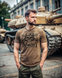 Футболка чоловіча "Tankist" (чорний, олива, койот) 02557624-18 фото 6