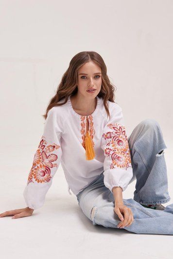 Жіноча вишиванка MEREZHKA "Жоржина" 2XL rj545xxl фото