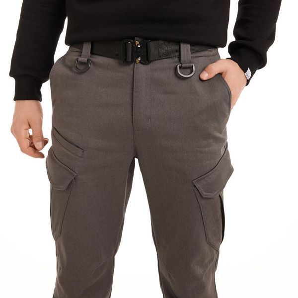 Штани-карго Pobedov trousers Tactical ЗИМА Темно-сірий PNcr1424dge фото