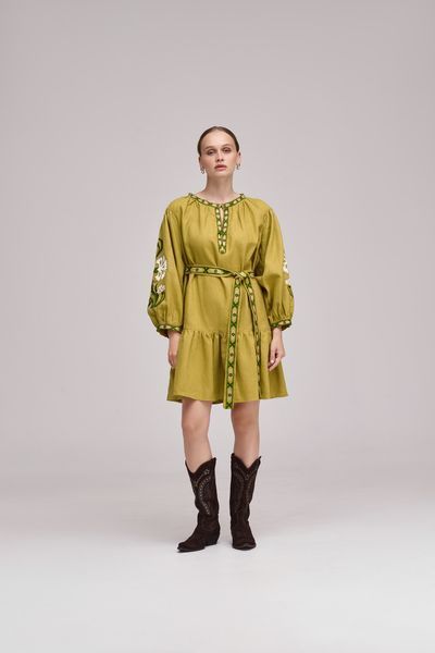 Плаття з вишивкою MEREZHKA "Колосья" XL/2XL plj727xlxxl фото