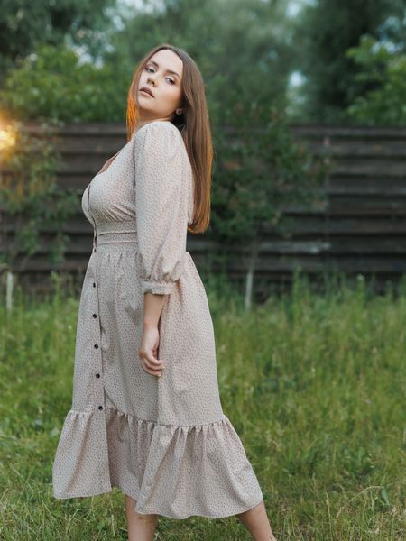 Сукня Вайлет бежева 01229873 фото