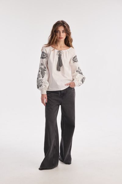 Вишита жіноча блуза MEREZHKA "Жар Птиця" 2XL rj240xxl фото