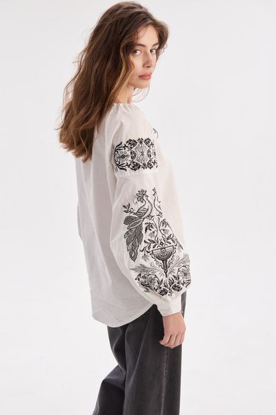 Вишита жіноча блуза MEREZHKA "Жар Птиця" 2XL rj240xxl фото